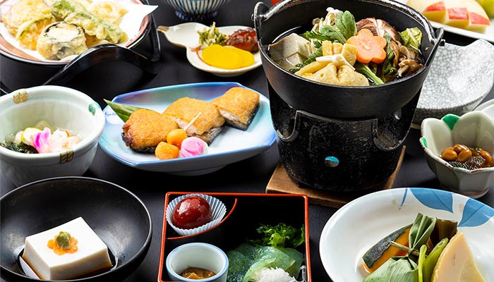 Shojin-ryori vegetarian cuisine image