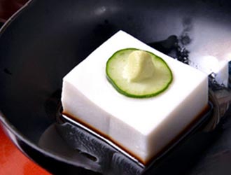 sesame tofu image